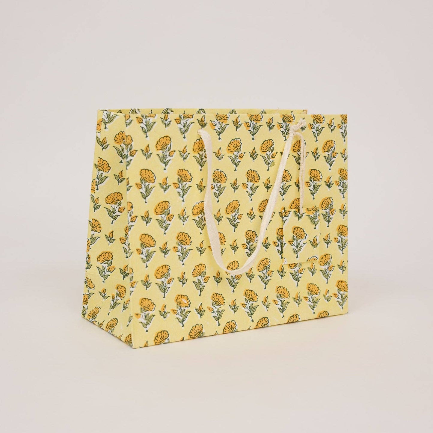 Block Printed Gift Bags (Medium) - Sunshine Refresh