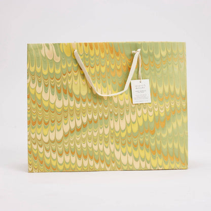 Hand Marbled Gift Bags (Large) - Bouquet
