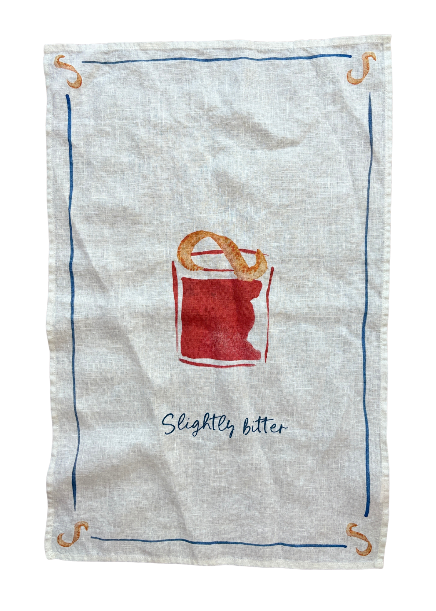 Negroni - Linen Tea Towel