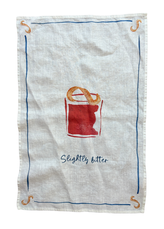 Negroni - Linen Tea Towel