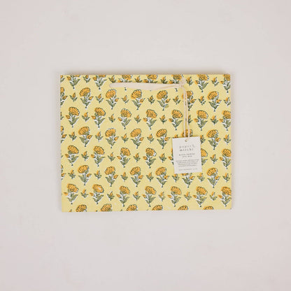Block Printed Gift Bags (Medium) - Sunshine Refresh