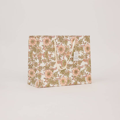 Block Printed Gift Bags (Large) - Terracotta