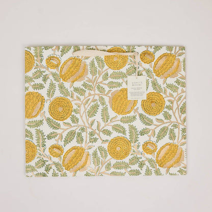 Block Printed Gift Bags (Large) - Sunshine Refresh