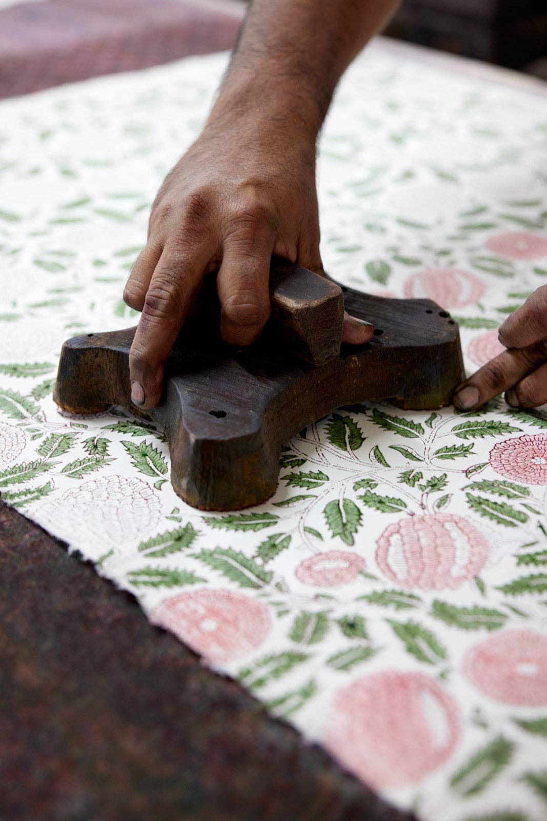 Block Printed Gift Bags (Large) - Blush Refresh