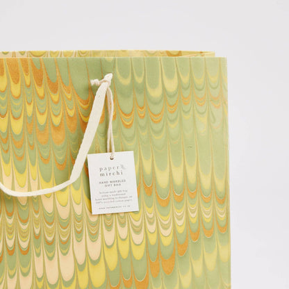 Hand Marbled Gift Bags (Large) - Bouquet