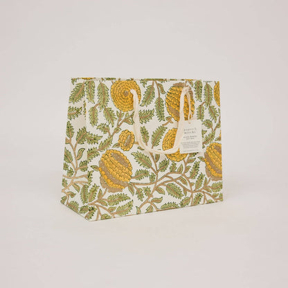 Block Printed Gift Bags (Medium) - Sunshine Refresh