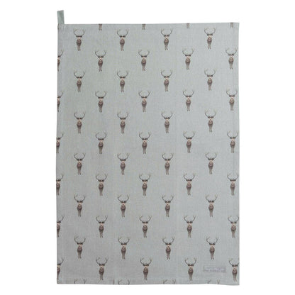 Highland Stag Tea Towel