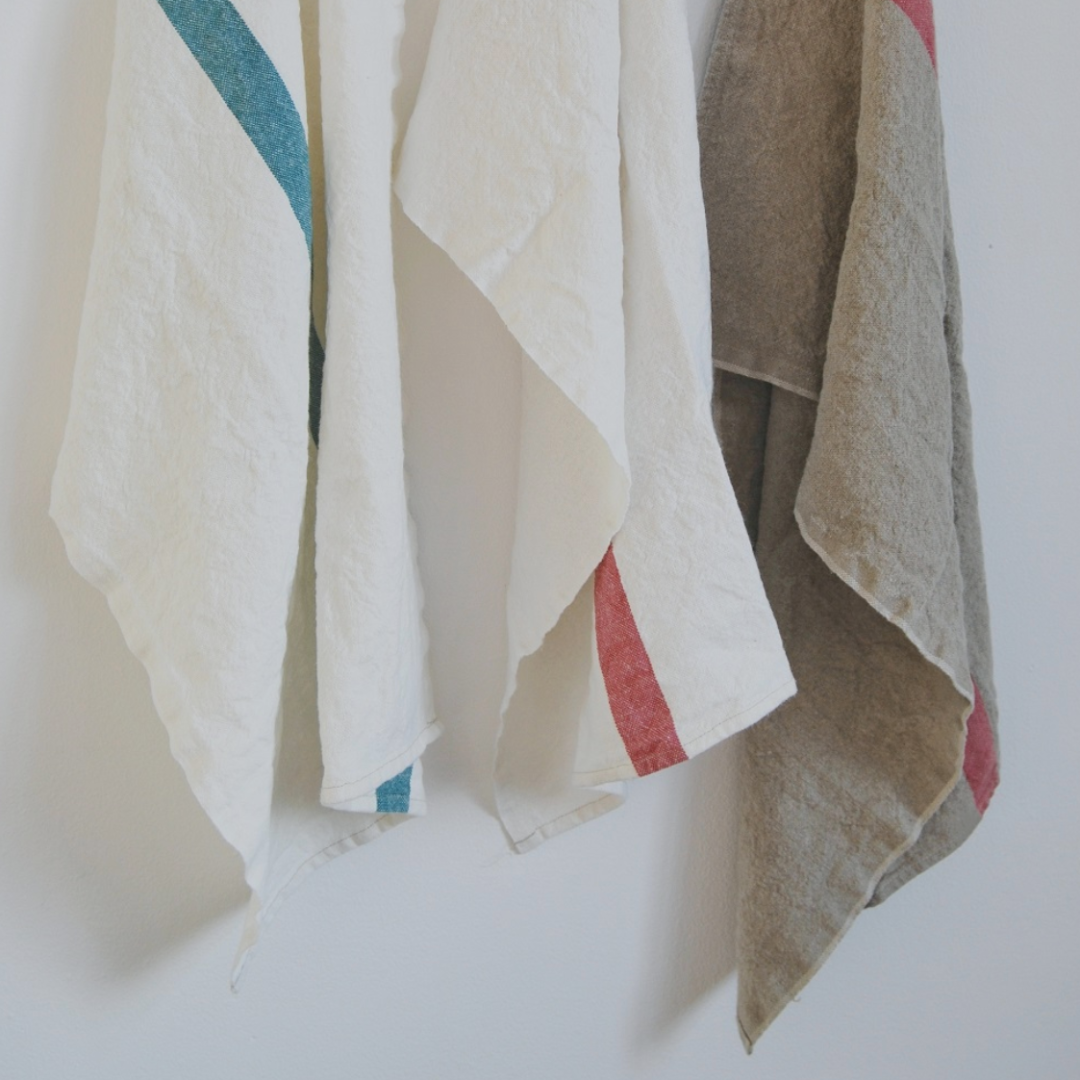 Charvet Editions- “Doudou” linen Tea Towel