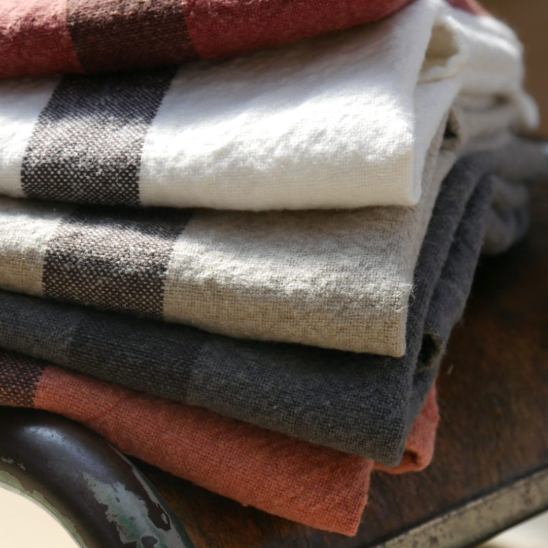Charvet Editions- “Doudou” linen Tea Towel