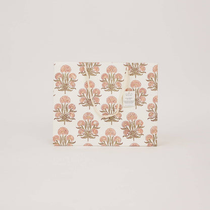 Block Printed Gift Bags (Large) - Terracotta