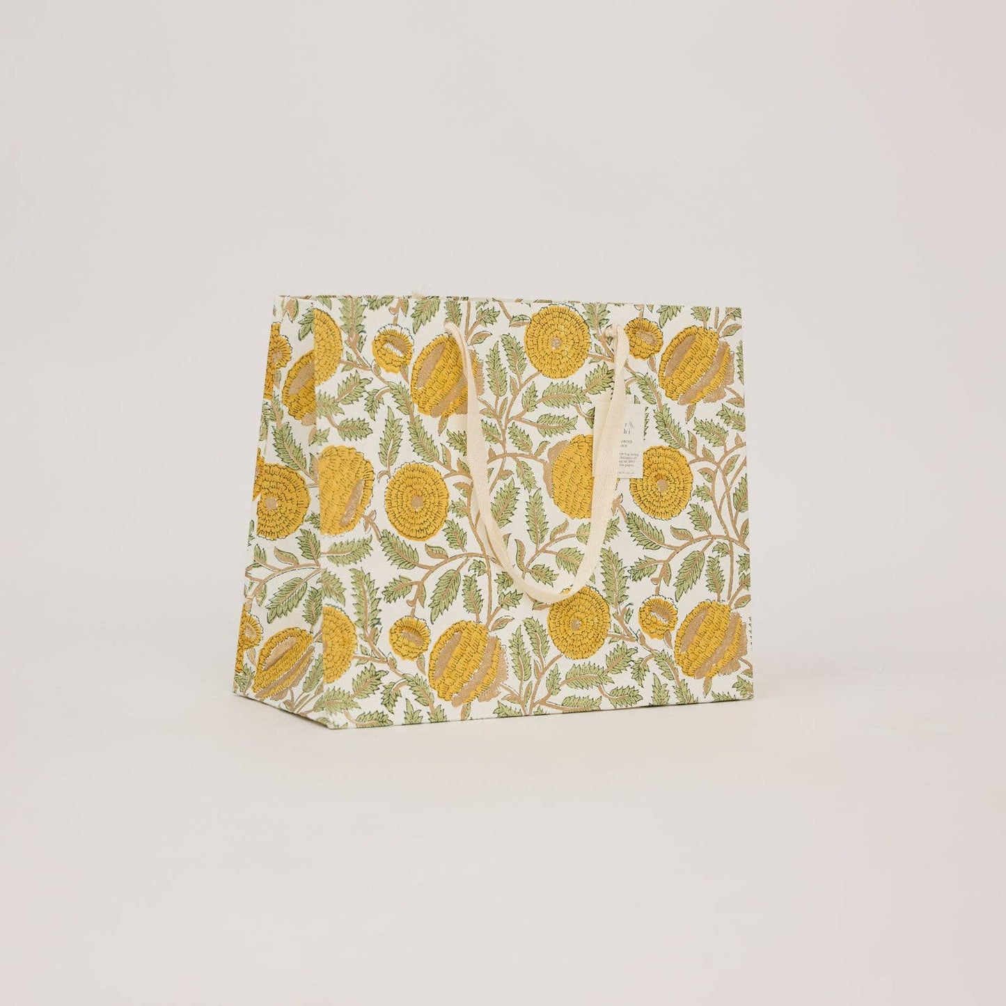 Block Printed Gift Bags (Large) - Sunshine Refresh