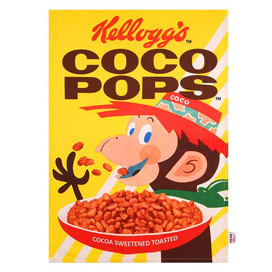 Vintage Kelloggs Coco Pops Tea Towel