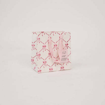 Block Printed Gift Bags (Small) - Pink Sorbet
