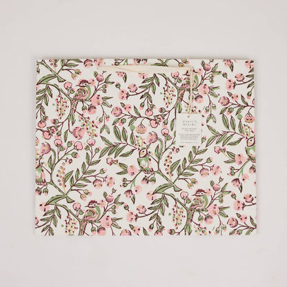 Block Printed Gift Bags (Large) - Blush Refresh