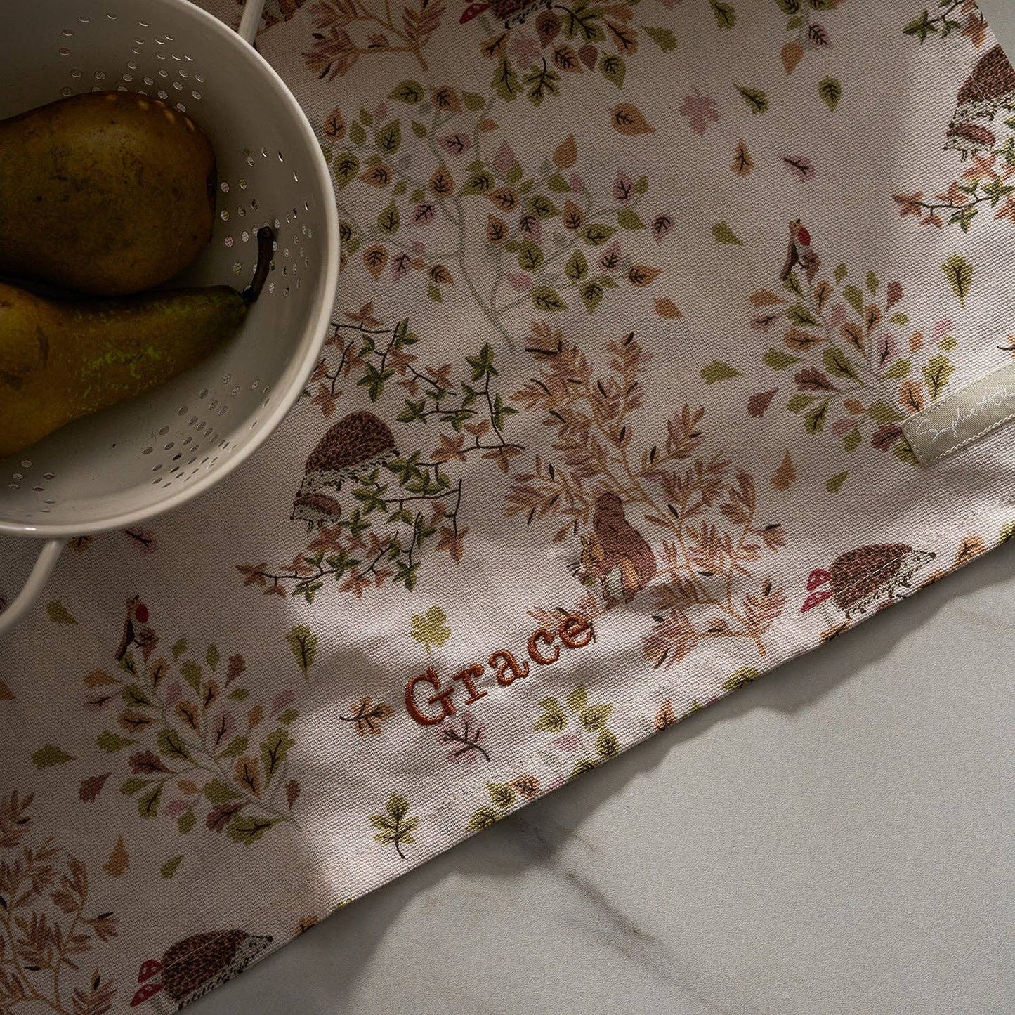 Woodland Friends Tea Towel