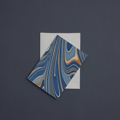 Boxed Artisan Notecard Set - Sandook Sapphire