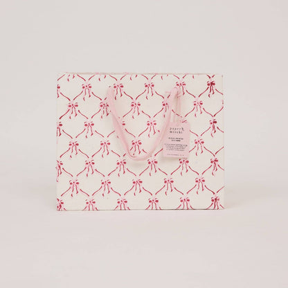 Block Printed Gift Bags (Medium) - Pink Sorbet